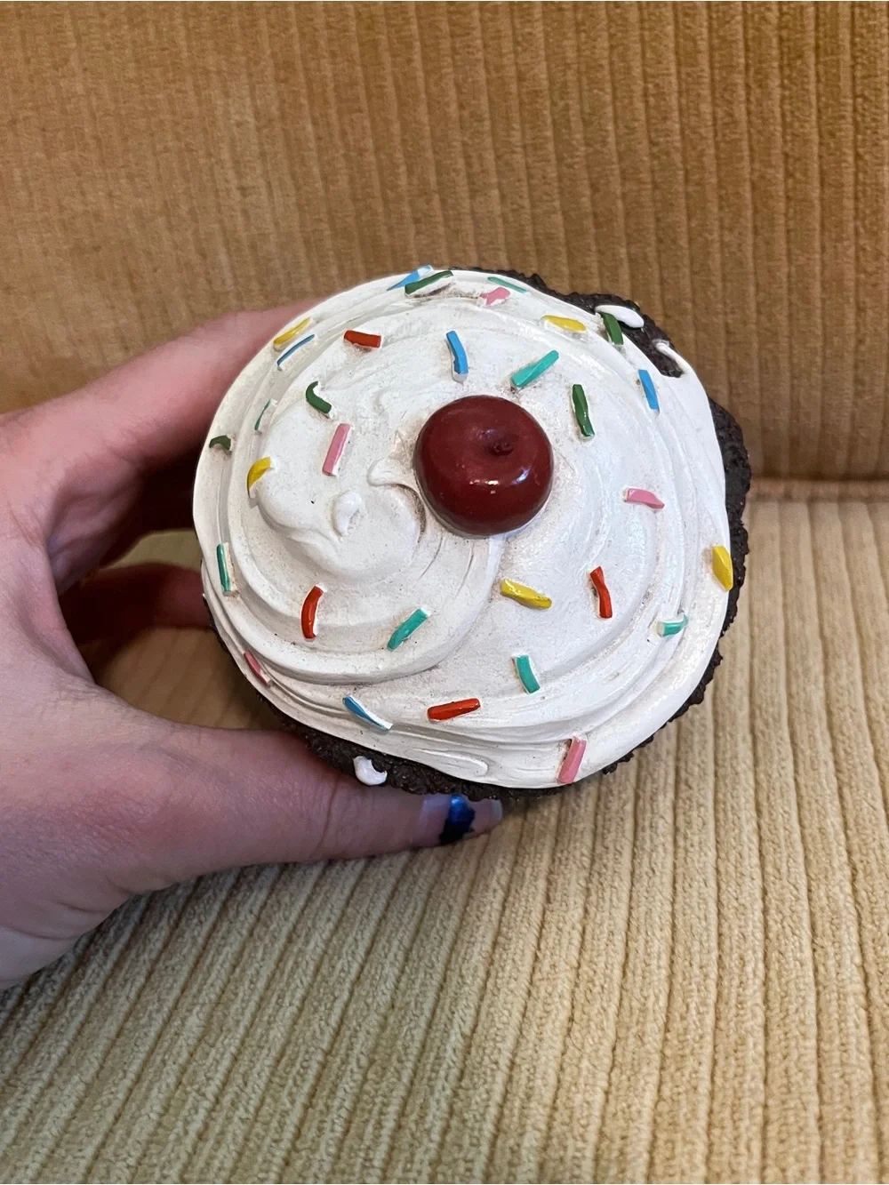 Vintage Boston Warehouse Cupcake Kitchen Timer RARE whimsical baking cake decor